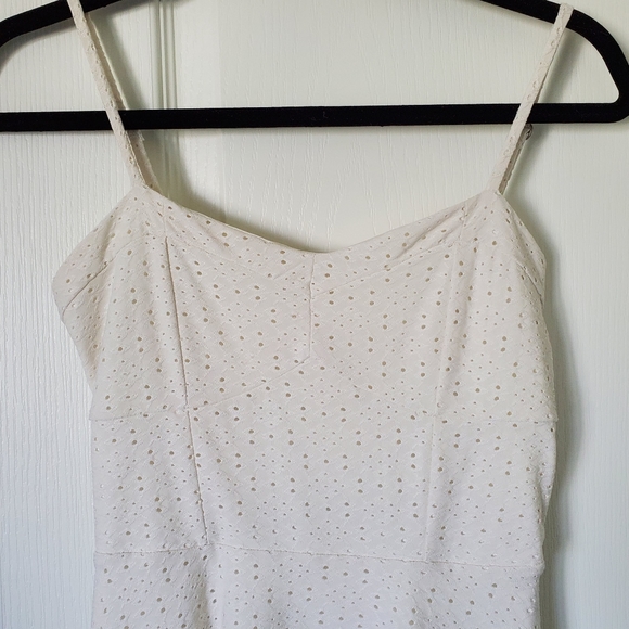 🌵AEROPOSTALE White Eyelet Fit & Flare Mini Dress - Picture 2 of 6